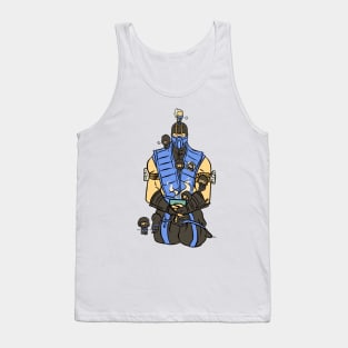 Sub-Zero and little ninjas - Mortal Kombat Tank Top